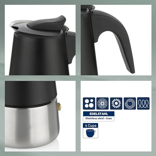 Kela Ferrara 10898-CN Espresso Maker, 7.8 fl oz (200 ml) - Image 5