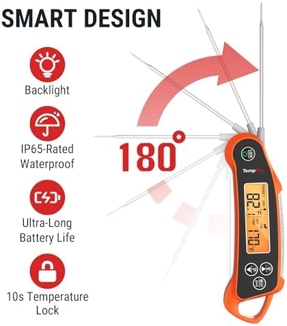 TempPro TempSwift 2 Probes Meat Thermometer Digital with 2 Display Channels - Image 6