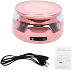 Buachois Mug Warmer, Smart Electric Coffee Heating Plate for Desk with 4 Temp Settings and Colorful Lights, Coffee Accessories for Milk, Tea, Candle, Ideal Gifts for Women Men (Pink) - Image 6