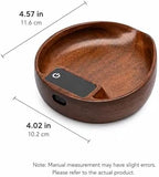 Coffee Scale with Timer Digital Espresso Scale with Walnut Wood Finish High Precision 0.3g-999g USB-C Rechargeable Walnut Brown,One Size - Image 2