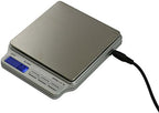 American Weigh Scales SC Series Precision Digital Kitchen Weight Scale with Adapter, Food Measuring Scale, 2kg x 0.1g (Silver), AMW-SC-2KGA - Image 4