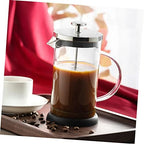 SOLUSTRE Manual Milk Glass Press Pot Coffee Maker for Coffee and Milk - Image 5