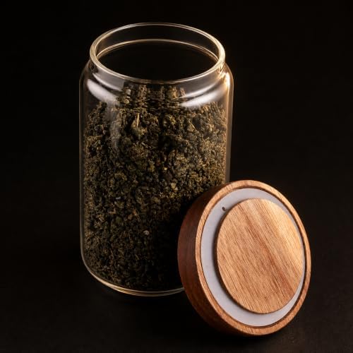 5 Piece Kitchen Canister Set, Airtight Lid Food Storage Jars for Coffee Beans, Flour, Sugar, Rice, Spaghetti - Image 3