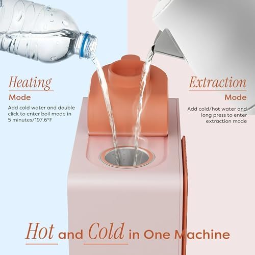 CIARRA Bloombox Compact Espresso Coffee Maker, 15 Bar Rich Flavor Brew Espresso Coffee Machine for Travel Camping RV Office Home, Easy to use, 6.1oz Stainless Steel Water Tank - Image 5