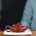 Tea Pots For Loose Tea Purple Clay Teapot Household Kung Fu Tea Set Tea Room Living Room Teapot Conference Room Office Tea Set Tea Infuser Pot - Image 6