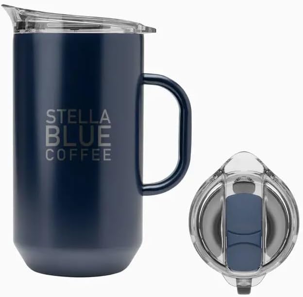 Cold Brew Pitcher, Stainless Steel, Spill Resistant Lid, Easy Pour, 67 Oz - Image 6