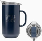 Cold Brew Pitcher, Stainless Steel, Spill Resistant Lid, Easy Pour, 67 Oz - Image 6