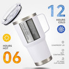 30 oz Stainless Steel Tumblers Bulk with Handle and Lid, 4 Pack - Image 7