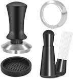 Reoszeank 54mm Espresso Accessories Kit, Tamper, WDT, Dosing Funnel by Reoszeank