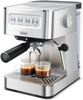 Gevi 20 Bar Espresso Machine, Programmable Coffee Maker with Milk Frother by Gevi