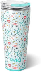 Swig Life 32oz Insulated Tumbler with Lid, Scrub Life by SwigLife