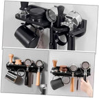 Wall-mounted Espresso Organizer for Coffee Machines Floating Coffee Tool Holder Tamper - Image 7