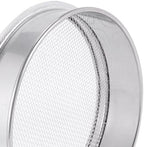 Stainless Steel Test Sieve Multiple Mesh Sizes (0.003-12.5mm) 15-40cm Diameter Silver(Mesh 0.005mm) - Image 2
