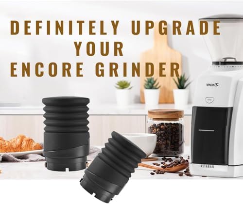 ‌Premium 2-in-1 Coffee Grinder Hopper with Silicone Bellow & Aluminum Lid | Perfect for Encore & Virtuoso Espresso Machines - Image 7
