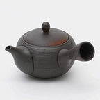 Japanese Teapot Kyusu Tokoname Youhen Clay Teapot 11.8 Fluid Ounces Fusen L161 (1) - Image 3