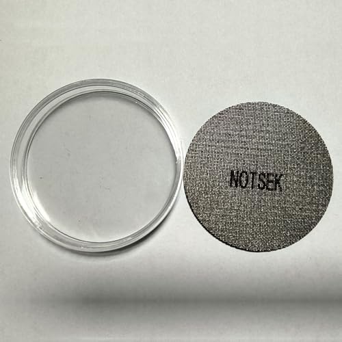 NOTSEK 49mm Puck Screen, Espresso Puck Screen for 49mm Portafilter, with Acrylic Storage Box, Resuable 1.7mm Thickness 150μm, 316L Stainless Steel, Coffee Filter Screen for Espresso Machine - Image 5