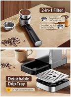 KEENSTAR Espresso Machine 20 Bar Coffe Maker with Rapid Cold Brew - Image 7