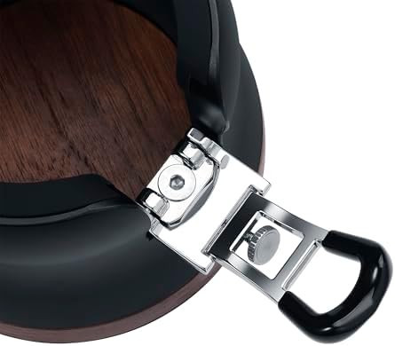 Normcore 58mm Adjustable Portafilter Stand with American Walnut Base - Image 2