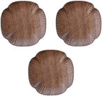 Wooden Coasters for Drinks, Natural Walnut Wood Coasters Set with Non-Slip Cork Back, Cup Mat for Coffee Table, Bar, Kitchen, Home Decor, Heat Resistant by Unknown
