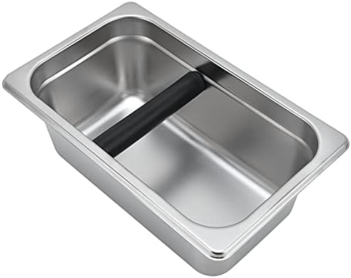Large Coffee Knock Box, Stainless Steel Coffee Grounds Container, Durable Bucket with Smooth Polished Corners, Waste Bin for Espresso Machine, Perfect for Home Kitchen Use - Image 5