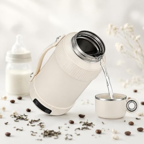Small Electric Kettle 1.2 Liters Portable Kettle Touch Controling Countertop Appliance - Image 4