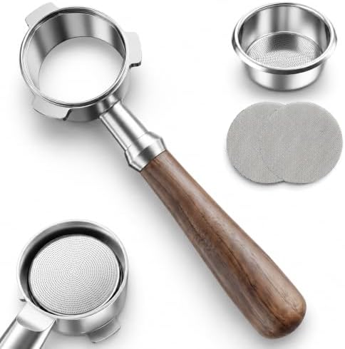 54mm Bottomless Portafilter, Compatible with Breville by METRONYX