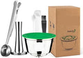 Upgraded Refillable Coffee Capsule Reusable Stainless Steel Filter Cup Cofee Machine Crema Maker(Light Grey) by Unknown