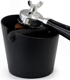 HiBREW Coffee Knock Box, 4.8 Inch Espresso Grounds Bin, Removable Bar by HiBREWCoffee