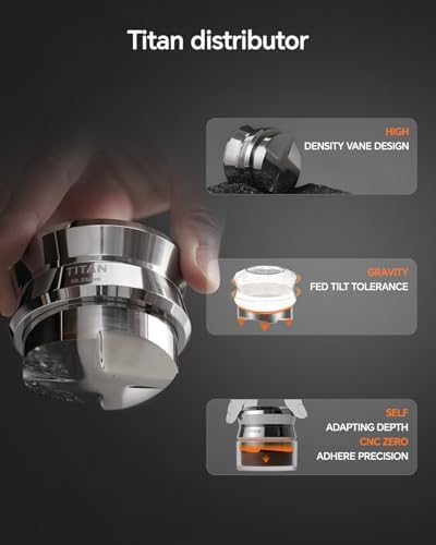 58.35mm Espresso Gravity Distributor Tool, Fully Stainless Steel - Image 5