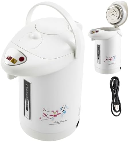 3L/0.8 Gal Water Boiler Electric Hot Water Dispenser Stainless Steel White by Unknown
