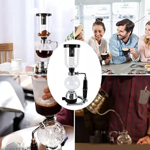 Japanese Style Siphon Coffee Maker Tea Siphon Pot Vacuum Coffeemaker Glass Type Coffee Machine Filter - Image 7