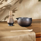 Matcha Tea Set with Whisk Bowl Spoon Holder, Japanese Traditional Manual Kit Style2 - Image 7