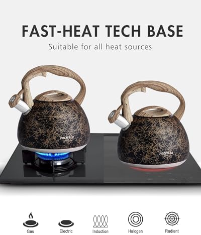 POLIVIAR Tea Kettle, 2.7 Quart - Image 5