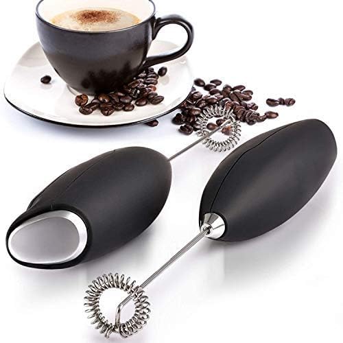 Electric Milk Frother, Hand-held Coffee Rother, Foam Maker for Lattes Whisk Drink Mixer Powerful Blender Baking Utensils Mini Foamer for Cappuccino, Frappe, Matcha, Hot Chocolate-1 pcs - Image 2