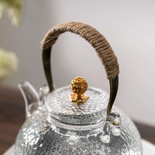 Removable Electric Ceramic Stove teapot Transparent Glass Tea Brewer with Infuser Large Capacity Tea Making Container Tea Kettle Cleanable - Image 6