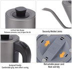 Gooseneck Electric Kettle, 600W 0.8L Fast Boiling Pour Over Coffee Kettle and Tea Kettle, Auto Shut Off, Kettles Hot Water Boiler for Home (US Plug 110V) - Image 3