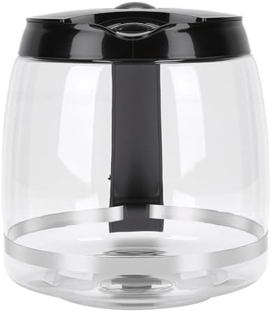 Borosilicate Glass Coffee Pot with Handle Drip Proof Spout Easy to Heat Cold Proof Coffee Carafe for Pouring (Replacement for 14 Cup 2.1L) - Image 4