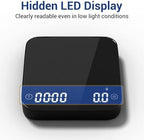 Coffee Scale with Timer,2kg/0.1g Accurate Mini Digital Kitchen Scale Scales Gram & Ounce & Milliliter Scale LED Display Touch Button for Espresso and Pour-Over - Image 3