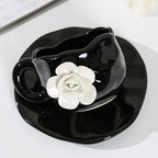 Cute Ceramic Coffee Cups, Unique Fancy Tea Cups with Saucer, 11OZ for Cappuccino Latte Milk (Pack of 2) - Image 4