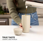 Simple Modern Insulated Travel Coffee Mug 360° Lid | 16oz | Tortoise - Image 4