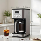 Gevi 14‑Cup Drip Coffee Maker, Programmable With Glass Carafe - Image 6