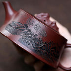 Teapot Teahouse Guanshan Han Tile Purple Sand Teapot Household Chinese Tea Infuser Tea Maker - Image 3
