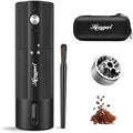 Upgraded Faster Electric Coffee Grinder, Stainless Steel Burrs, Black by Homepert