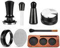 54mm Espresso Accessories Kit, Calibrated Tamper WDT Wood Station Tools Set by Unknown