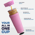 Frost Buddy Togo Buddy 30 oz Insulated Tumbler, Emerald Glitz - Image 3