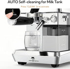 MAttinata Cappuccino Machine, Espresso Machine with Automatic Milk Frother - Image 4