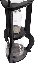 Iced Coffee Cold Brew Drip Tower Coffee Maker Normal Size for Family Daily Use About 6 to 8 Cups Brown/Gray (Gray) - Image 7