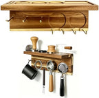 Espresso Accessories Wall Mounted Organizer Station by ZJRUI