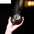 Tea Kettle 150ml Purple Clay Teapots Handmade Pot Zisha Teaset Chinese Teapot Loose Leaf Tea Steeper Ceramic Tea Infuser - Image 5