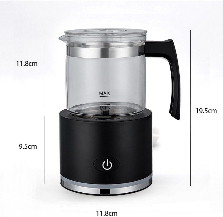 Electric Milk Frother, 4 in 1 and Steamer,250ml Automatic Warm and Cold Foam Maker, For Espresso Hot Chocolate,550w - Image 6